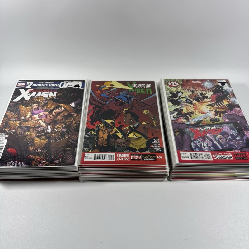 WOLVERINE & THE X-MEN (2011-2014 Marvel Comics) LOT / RUN of 60 (Some Dupes) NM