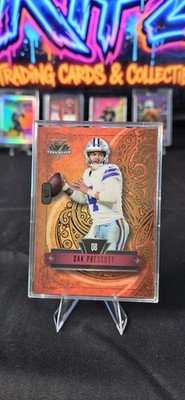 Wild Card 2026 Card Studs Dak Prescott Dallas Cowboys #7CcR-DP 4/7