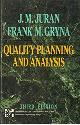 Qualitätsplanung und -analyse Hardcover J. M. Juran