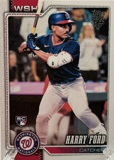 Harry Ford 50 Rc 2026 Topps Series 2 Canvas Parallel 659 Nationals Harry Ford 50 Rc 2026 Topps Series 2 Canvas Parallel 659 Nationals