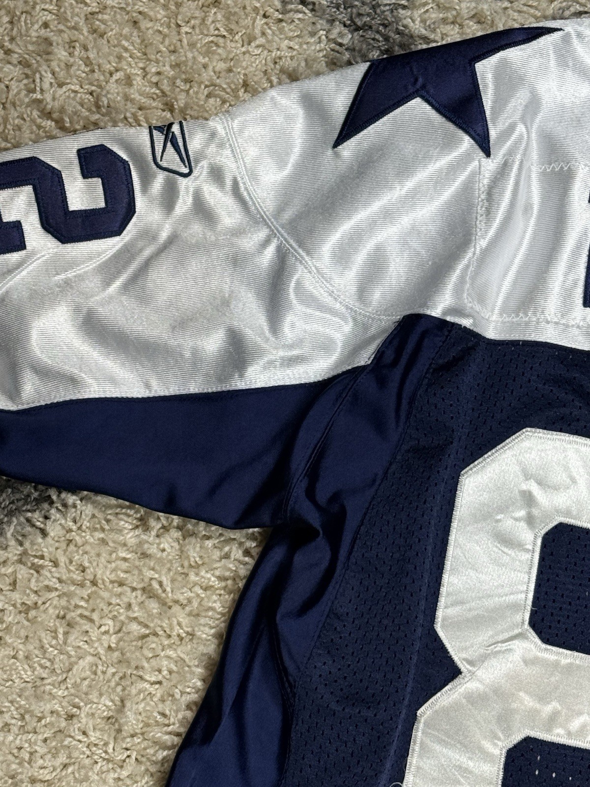 Reebok Dallas Cowboys Jason Witten #82 Vintage Throwback Collection Jersey Sz 52 thumbnail 10