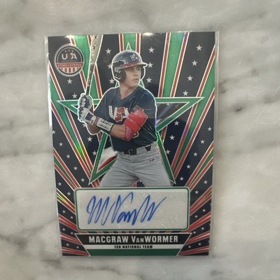 NTS-MV Macgraw VanWormer 26 Panini Stars & Stripes Prizm USA Bball 15U Nat Team