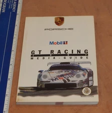 ORIGINAL 1997 MOBIL 1 PORSCHE GT RACING MEDIA GUIDE
