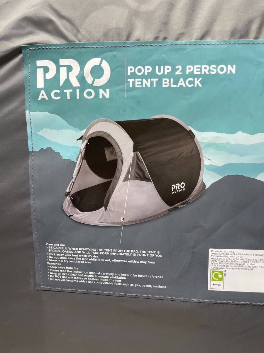 Pro Action Bivvy Heater Argos Pro Action Tent Person Pop Up