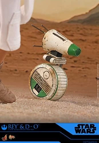 Obra maestra de la película Star Wars The Rise of Skywalker figura de acción Rey D-O Hot Toys Foto 3 de 4