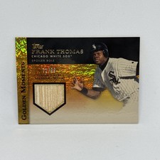 2012 Topps Golden Moments Bat Relic Frank Thomas Gold Foil #GMR-FT Chicago 71/99
