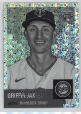 2022 Topps Chrome Platinum Anniversary Griffin Jax #76 7m3