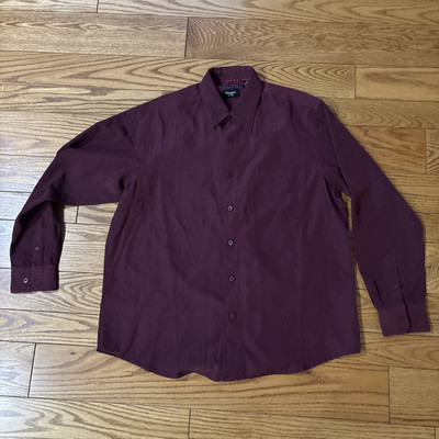 haggar short sleeve dress shirts Big & Tall Short Sleeve Button-Down Linen Shirt