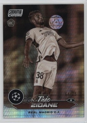 2023-24 Stadium Club Chrome UEFA Champions League /75 Theo Zidane Rookie RC 0oc7
