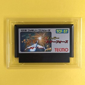 Super Star Force TECMO Nintendo Famicom software with box and instructions #4559