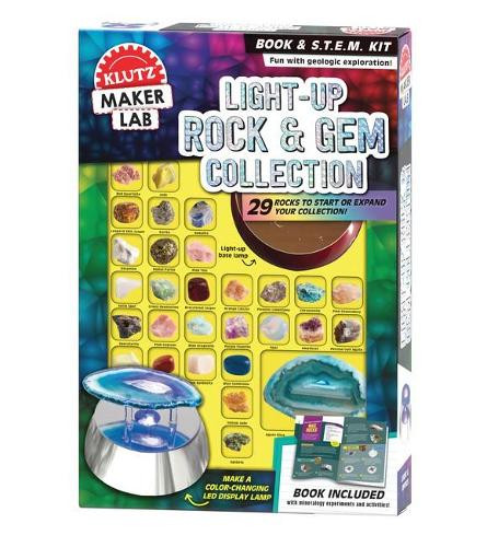 Light-Up Rock & Gem Collection (Klutz: Maker Labs) (Mixed Media Product)