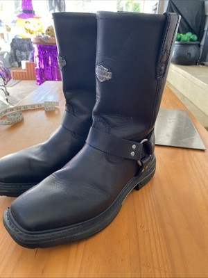 Vintage Mens Black Harley Davidson 12\