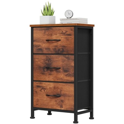 3 Drawer Dresser for Bedroom, Small Night Stand Dresser for Closet