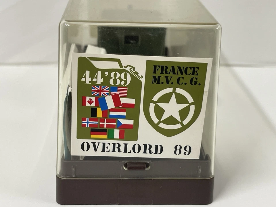 Solido US Jeep & Trailer France M.V.C.G. 1:43 Scale Overlord 89 - Image 4 of 4