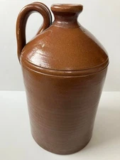 Vintage Stoneware Jug Crock Moonshine Gallon Primitive Rustic Farmhouse