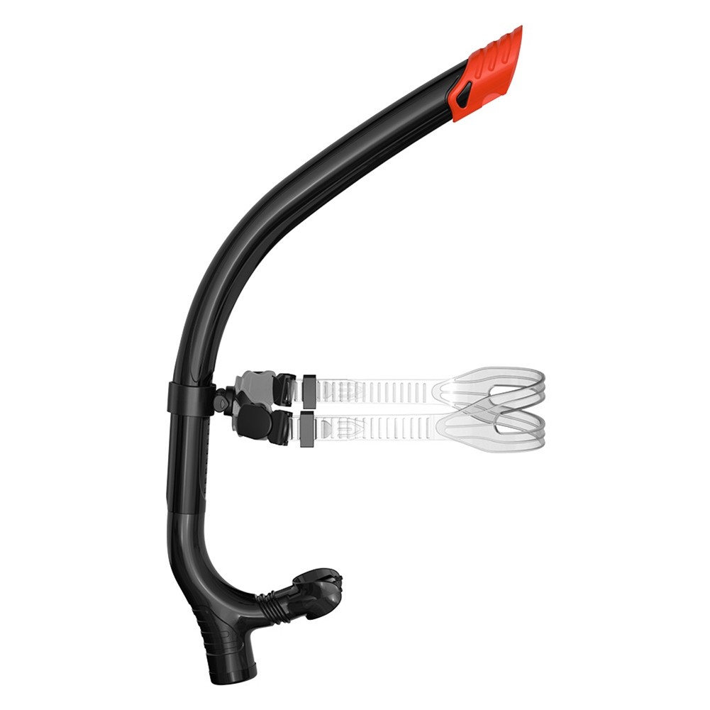 Swimming Training Snorkel Center-Mount Mouthpiece -Way Purge  for Lap4270