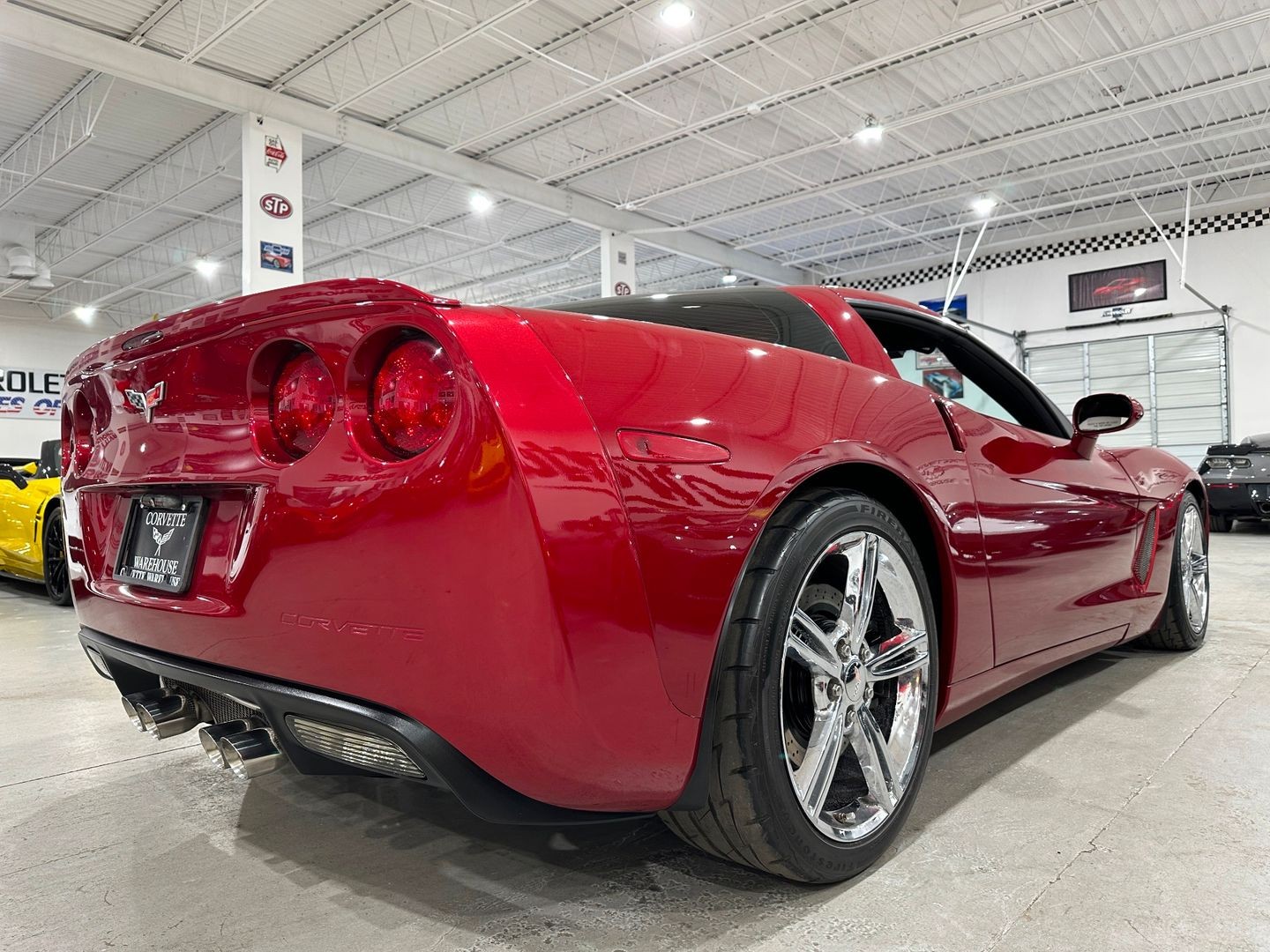 2008 [89U] Crystal Red Metallic Tintcoat Chevrolet Corvette   | C6 Corvette Photo 4