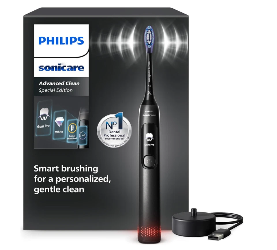 Philips Sonicare AdvancedClean HX3792/11 – Limited Edition, Smart Screen, 5 Modi