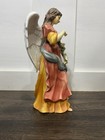 Grandeur Noel Christmas Nativity Angel with Flowers Figurine — photo 2