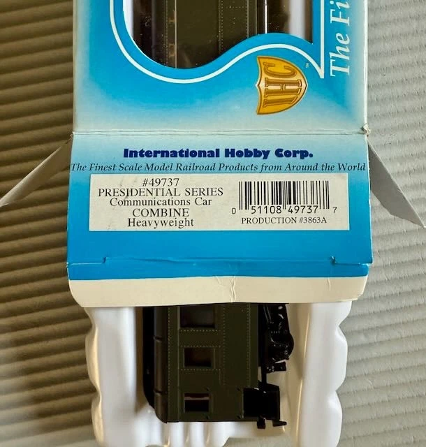 4 vagones de pasajeros pesados IHC Presidential 49731, 49737, 49738, 49739 HO NUEVOS EN CAJA Foto 3 de 4