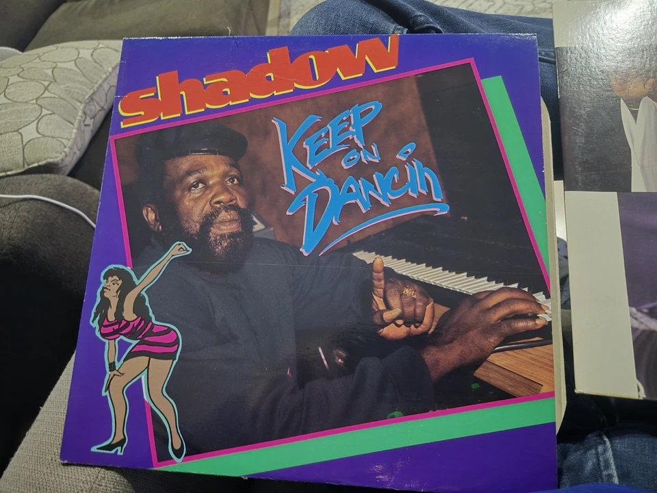 MIGHTY Shadow/ Moods Of The Shadow+KEEP ON DANCIN' 2 LP Records Trinidad N/MINT - Image 2 of 4