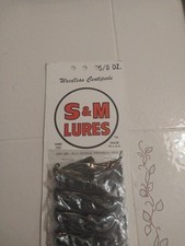 Nos Weedless Centipede Bass Jigs 5/8 Oz  12 Total On Card Nice