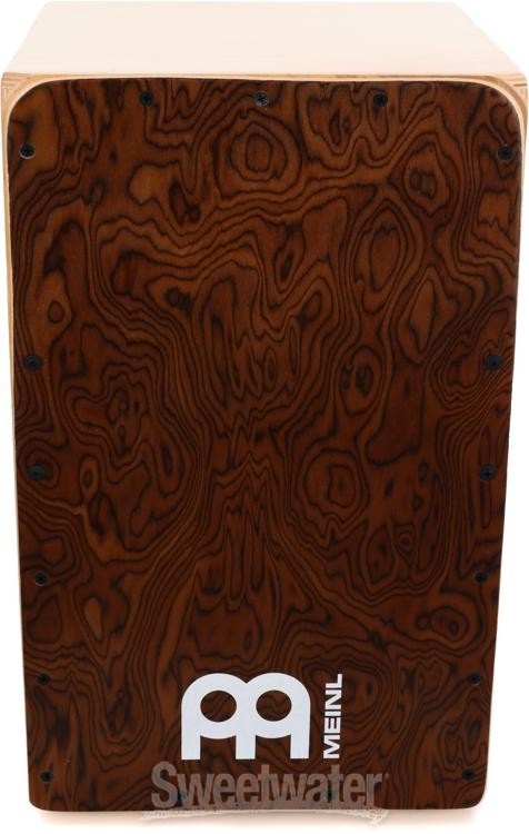 Meinl Percussion Snarecraft Cajon - Burl Wood