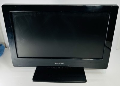Emerson 19 inch LCD TV DVD Combo Black 720p HDMI VGA LD190EM2 Funai No Remote