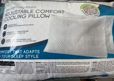 PureLux Adjustable Comfort cooling Pillow, gel memory foam pillow- 2pack
