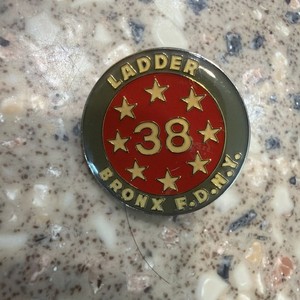 Ladder-38 Bronx New York Fire Department  Lapel Pin FDNY
