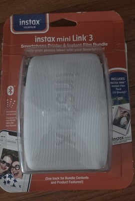 Fujifilm  instax Mini Link 3 Smartphone Wireless Printer Damage Package
