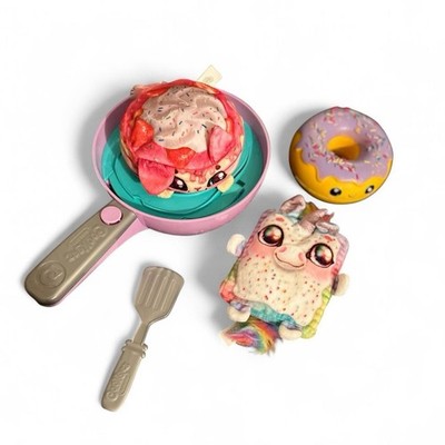 Cookeez Makery Pancake Treatz Scented Interactive Plush Plus Extras Preloved