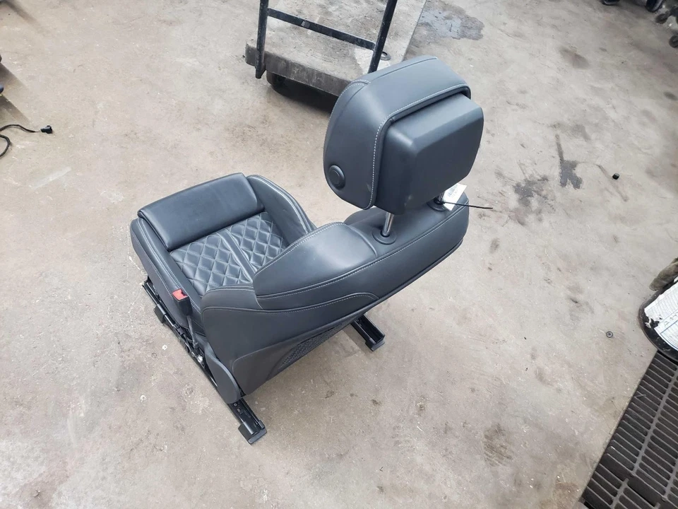 Asiento delantero derecho 22 AUDI SQ5 negro EL Power memoria térmica blanco sitch deportivo Foto 3 de 4