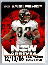 2007 Topps Generation Now Arrives #GNAR-MJ1 Maurice Jones-Drew