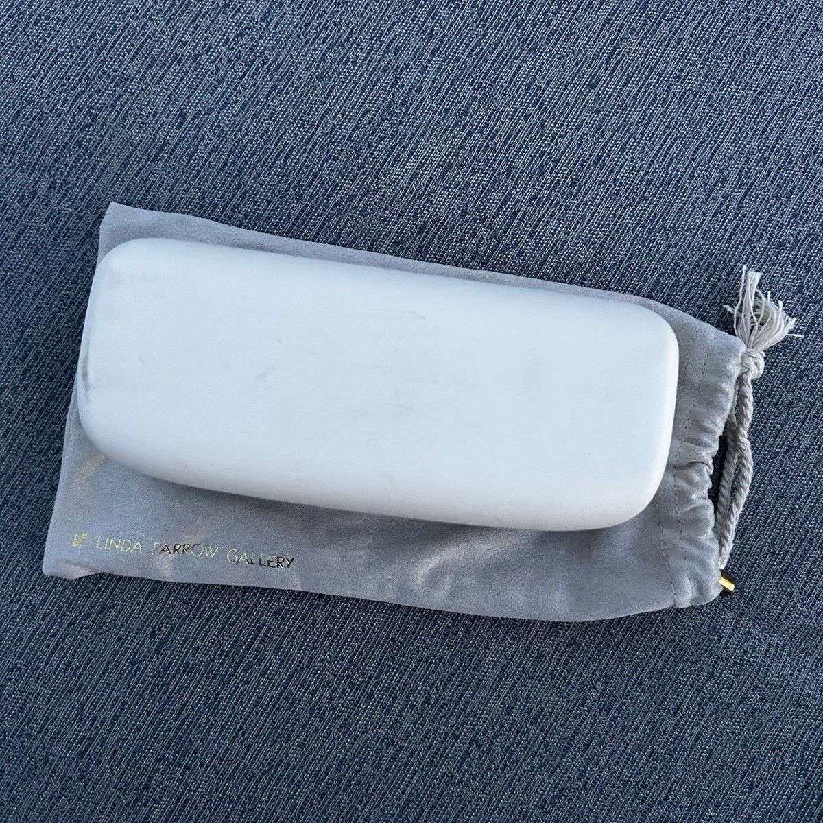 New Linda Farrow Gallery Eyewear Case Sunglasses Dust Bag 