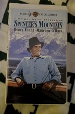 Spencer's Mountain [VHS Tape] Vintage Family Movie Henry Fonda Rare Near-Mint