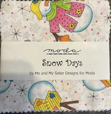 Snow Days By Me My Sister Designs For Moda OOP Charm Pack