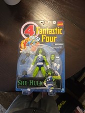 She Hulk Fantastic Four Retro Collection Marvel Legends Hasbro