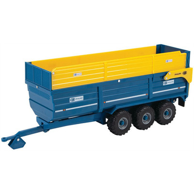 Britains 43284 Kane Tri-Axel Halfpipe Silage Trailer 1:32 Scale