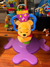 Vintage Winnie the Pooh 360 degree bouncer ride on