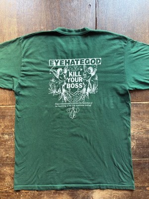 Vintage Eyehategod Kill Your Boss Shirt XL Crowbar Down Acid Bath Grief