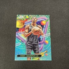 2023-24 Topps Cosmic Chrome Trey Murphy III #80 Aqua Equinox Refractor 030/149