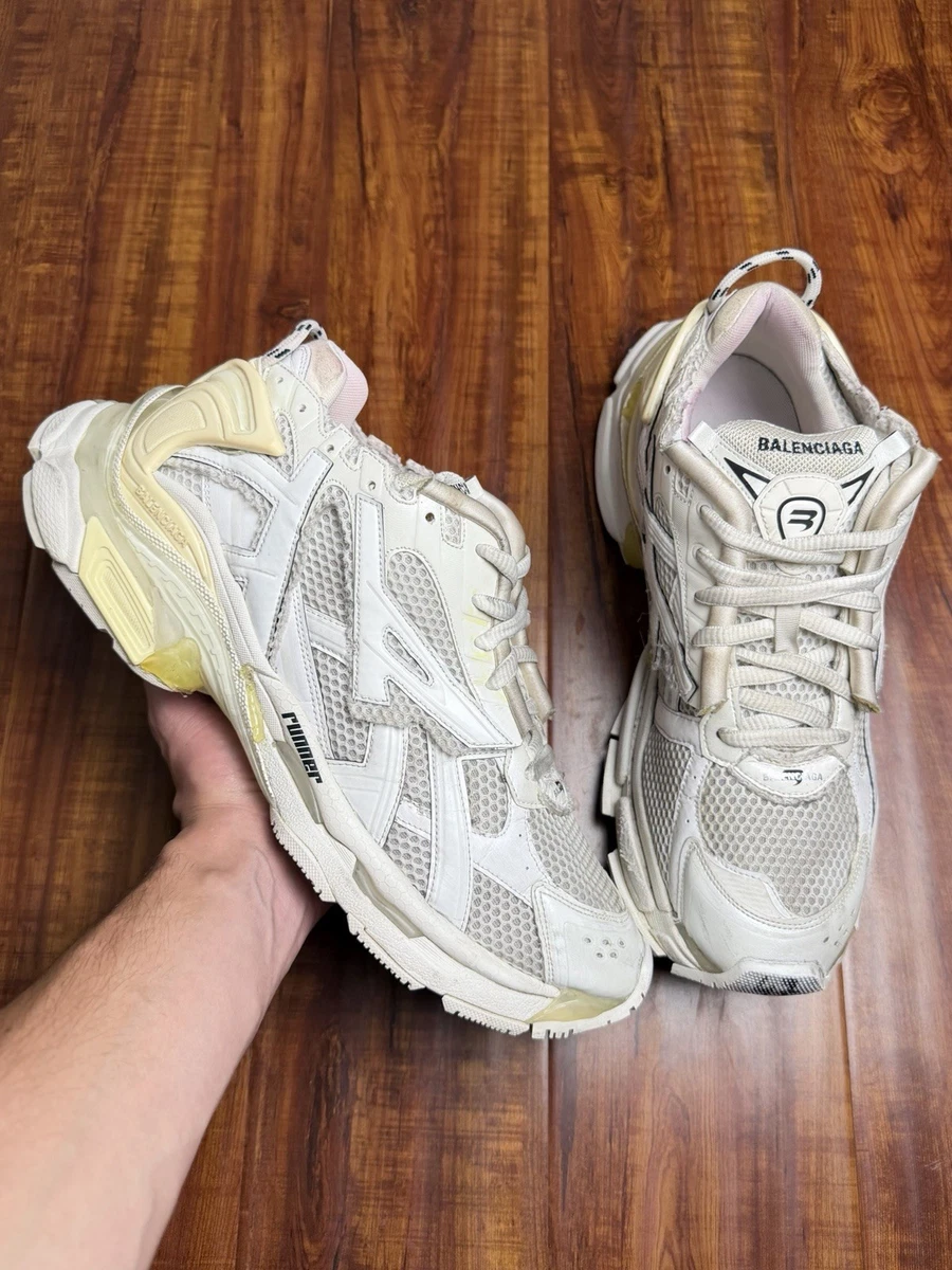 Balenciaga Track Hike White for sale | eBay