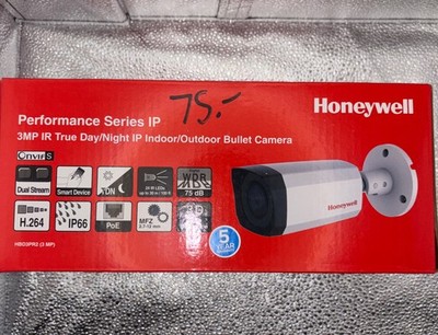 Honeywell Performance HBD3PR2 IR Day/Night Indoor/Outdoor IP Bullet Camera 3MP