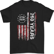 America 250th Birthday US Flag 250 Years We The People Unisex T-Shirt