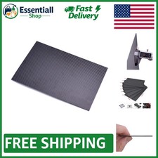 High-Performance Carbon Fiber Sheet 125mm x 75mm x 3mm for Drones and Models