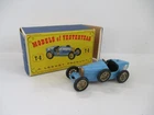 Matchbox Lesney Yesteryear Y-6 Bugatti Type 35- BLUE BODY, boxed