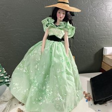 GONE WITH THE WIND SCARLETT O'HARA FRANKLIN MINT HEIRLOOM DOLL LARGE