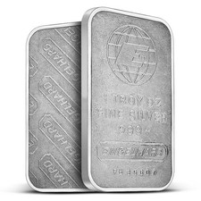 1 oz Engelhard Silver Bar (Secondary Market) 105.70 per troy oz