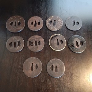 Japanese Sword tsuba collection Relisting